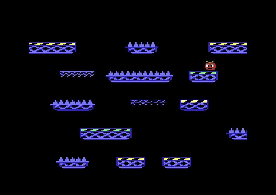 STRAIGHT UP (C64) screenshot 3