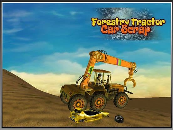 Forestry Tractor Car Scrap