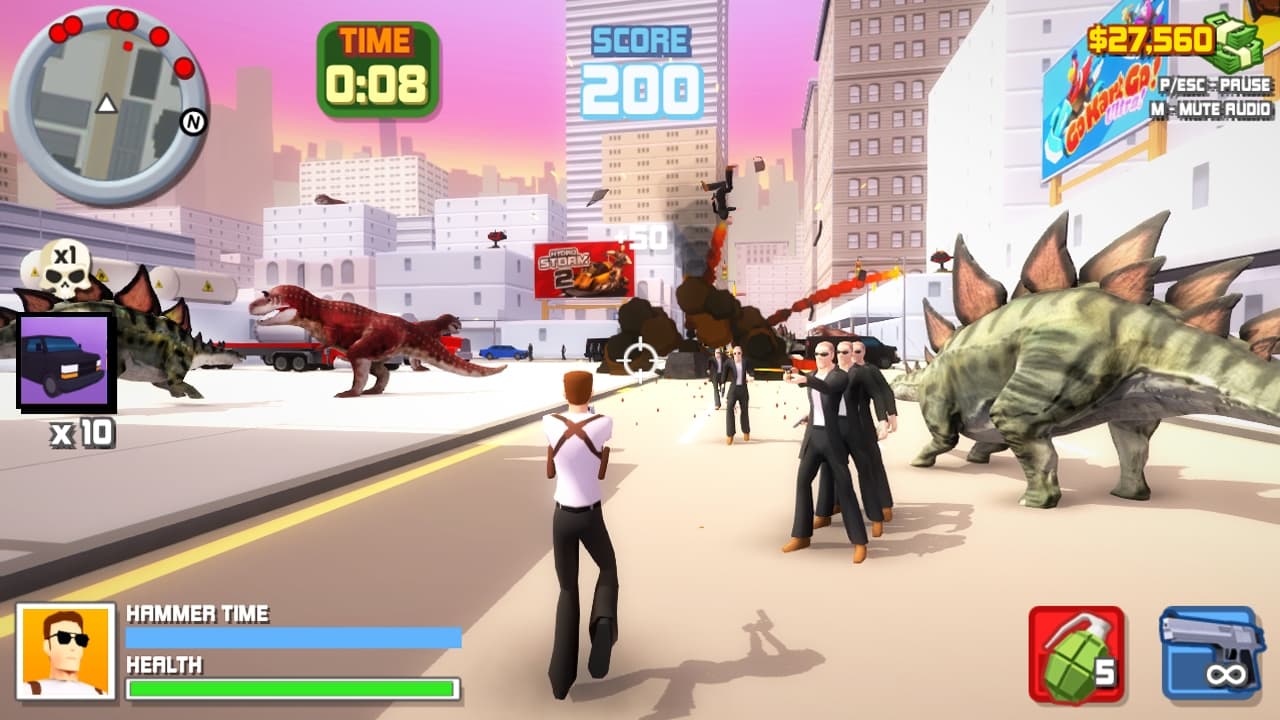Hero Hunters - Jurassic Shooting Sniper screenshot 2