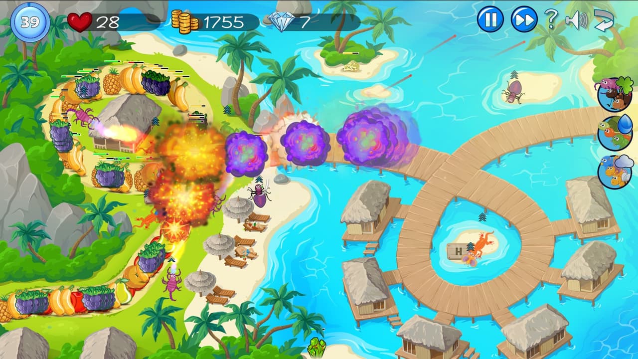 Fruit Tower Defense screenshot 5