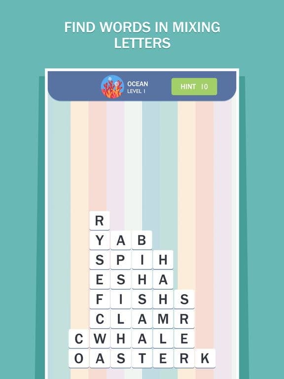 Word Journey - Letter Search Exercise screenshot 2