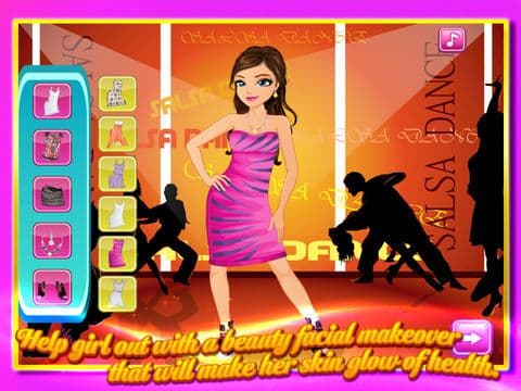 Dancer Makeover & Dressup