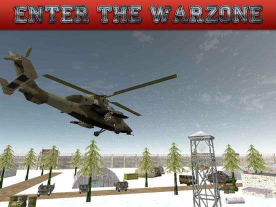 Gunship Rescue Force Battle Helicopter Attack Game screenshot 5
