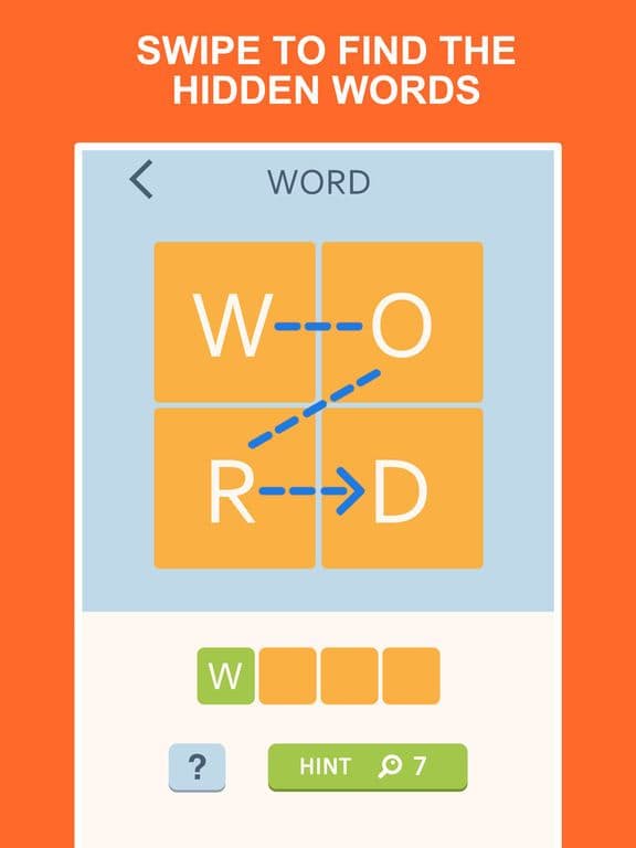 Word One - A Word Search Game for Brain Exercise screenshot 2