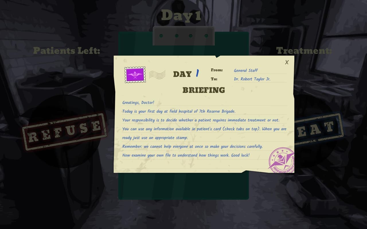 Field Hospital (Web) screenshot 2