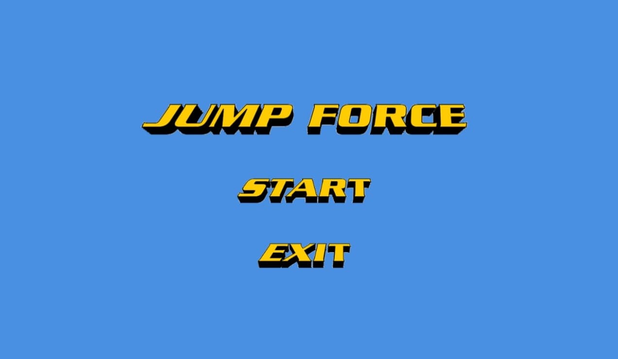 Jump Force (itch) (Danilo Filitto) screenshot 2