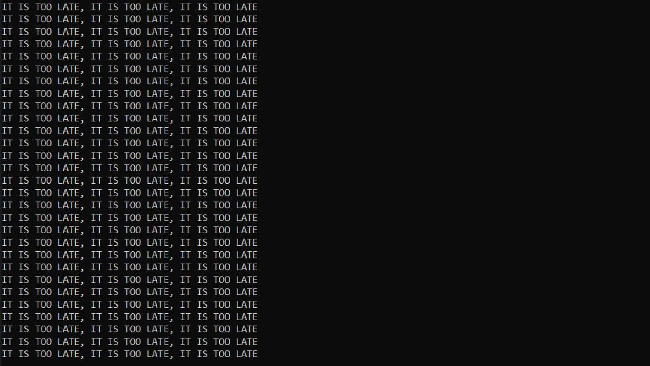pyOSs Test Program