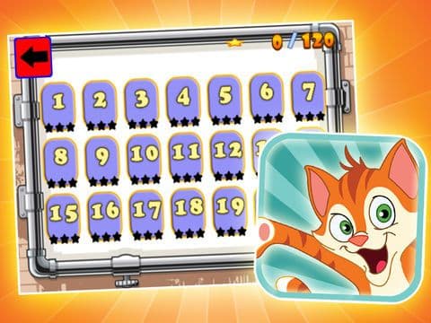 A Cute Catapult Kitty - Free Puzzle Games