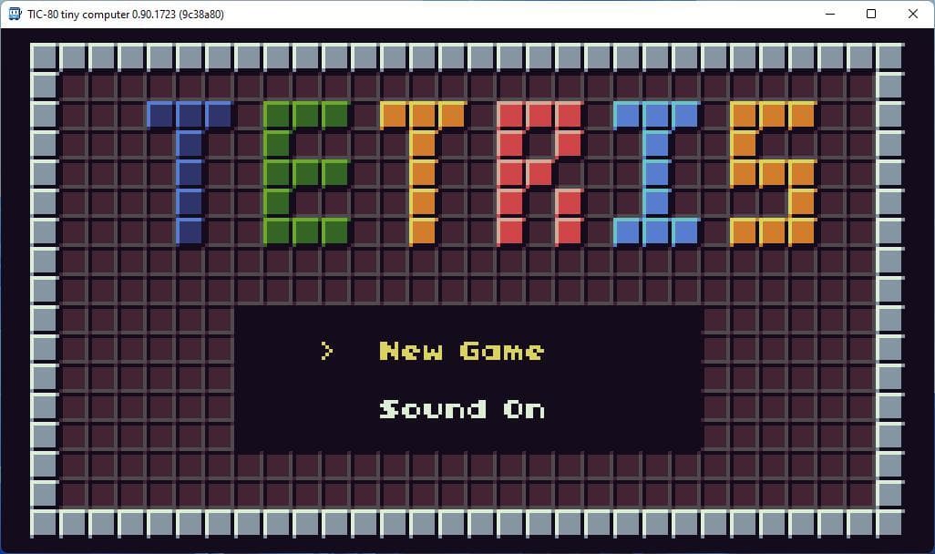TIC-80 TETRIS WITH MUSIC