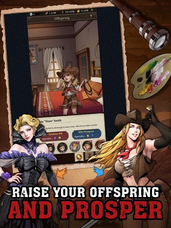 Game of West: Legends&Roses screenshot 6