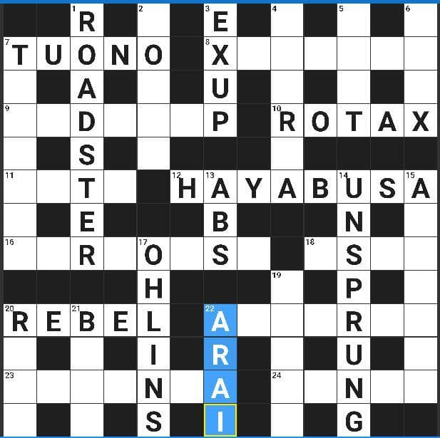 MotoCrosswords screenshot 3
