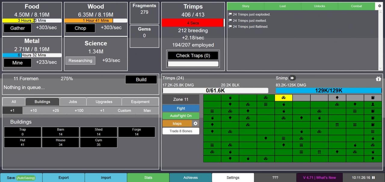 Trimps screenshot 4