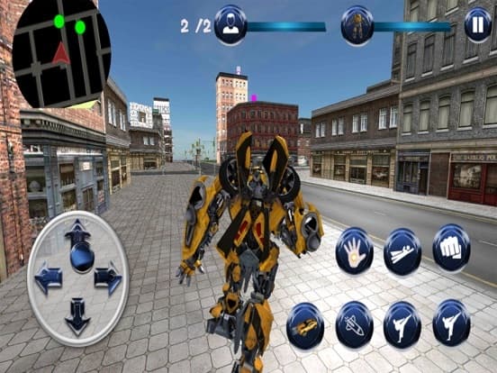Future Flying City Robot screenshot 4