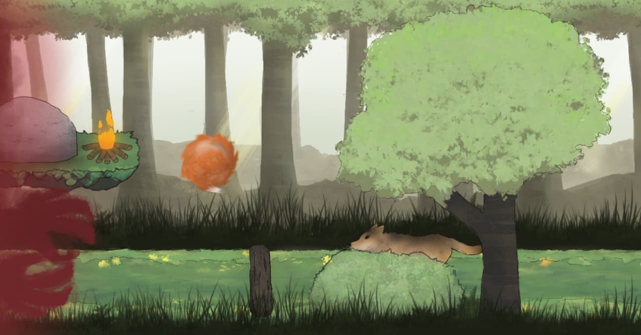 Red Fox and the Four Seasons (itch) screenshot 5