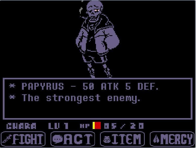 swapfell papyrus fight(unofficial) screenshot 5