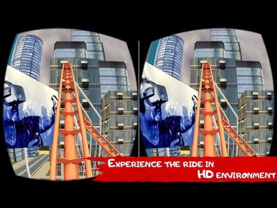 VR Roller Coaster - Tour for Google Cardboard screenshot 2