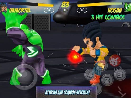 Shadow Heros Fighting 18 screenshot 3