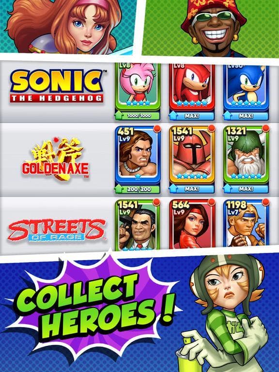 SEGA Heroes: Puzzle RPG Quest screenshot 5
