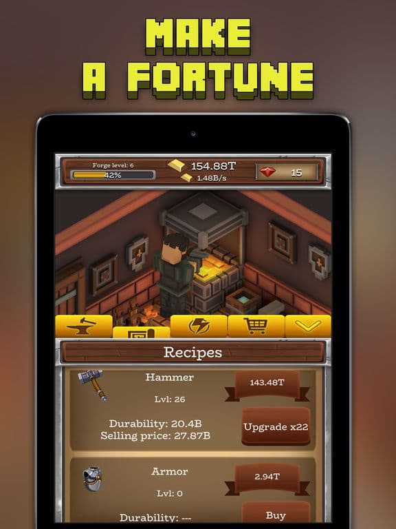 ForgeCraft - Idle Tycoon screenshot 3
