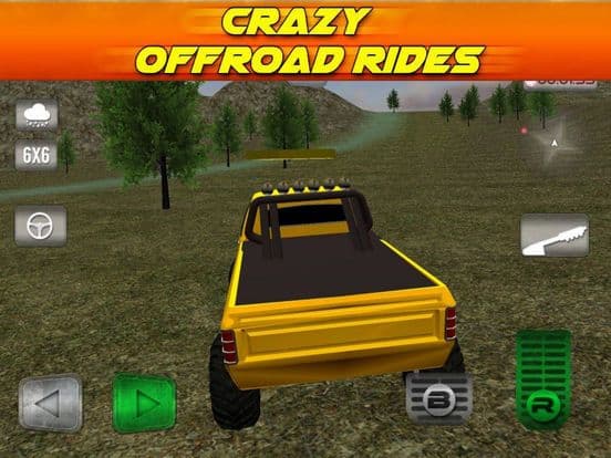 Cargo Pickup Offroad 3D screenshot 2