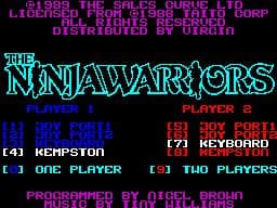 The Ninja Warriors