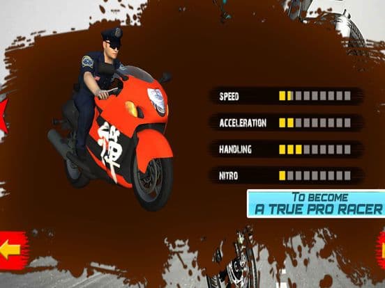Power Moto: Police Stunt screenshot 3