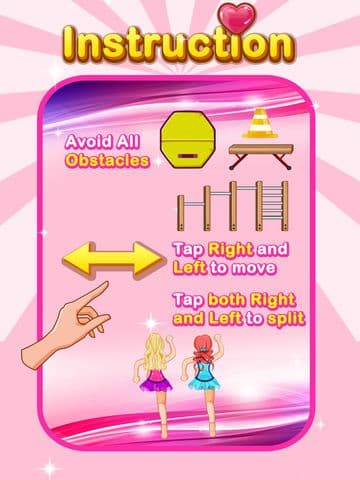 Amazing Princess Gymnastics Twins Run screenshot 4