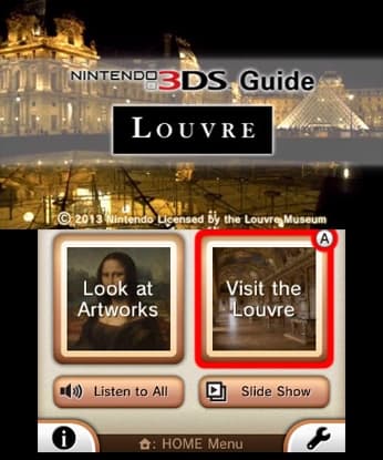 Nintendo 3DS Guide: Louvre (French Version) screenshot 2
