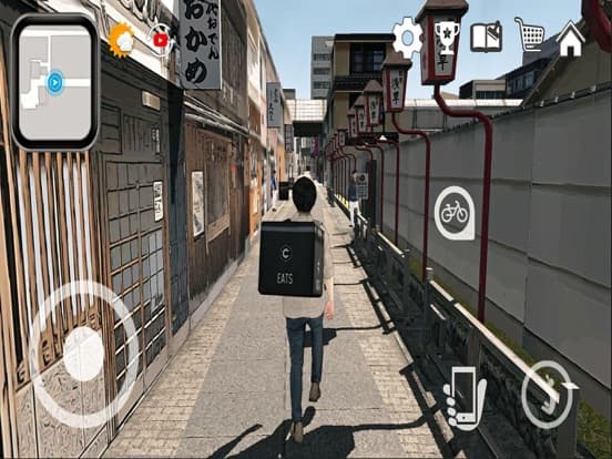 Delivery Food Sim- Japan Osaka screenshot 3