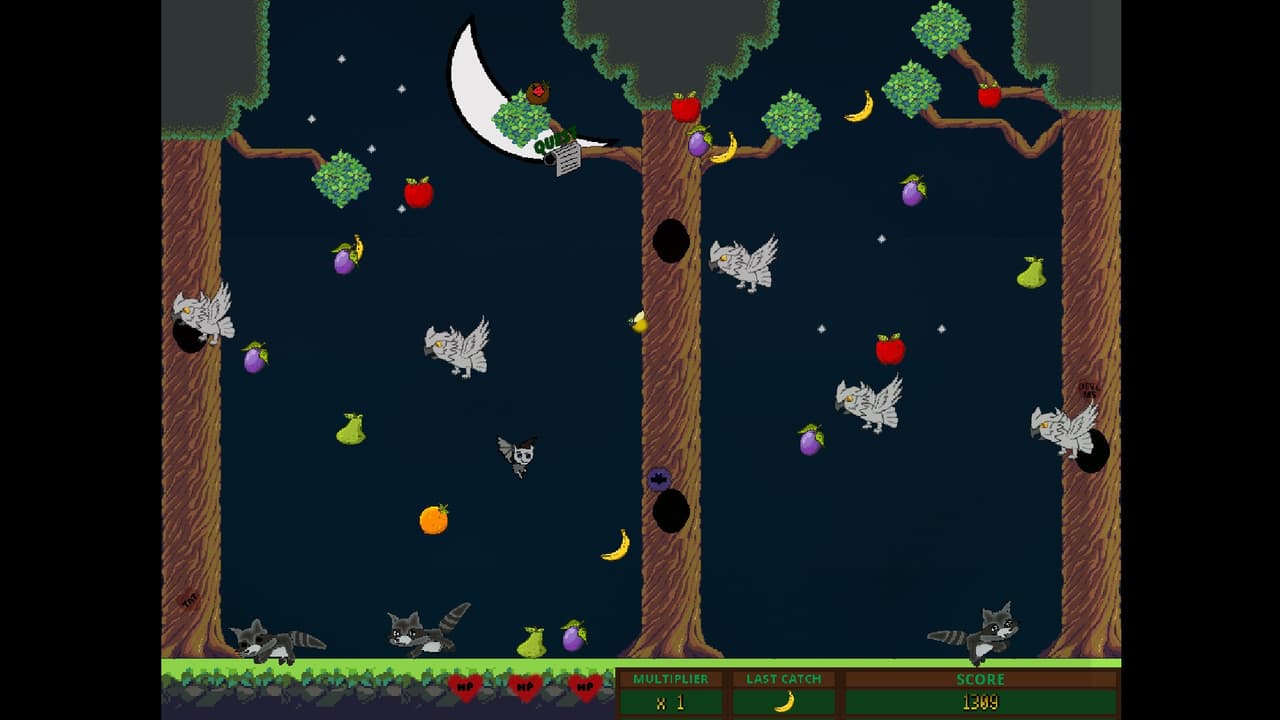 Kōmori Fruit Rush screenshot 2
