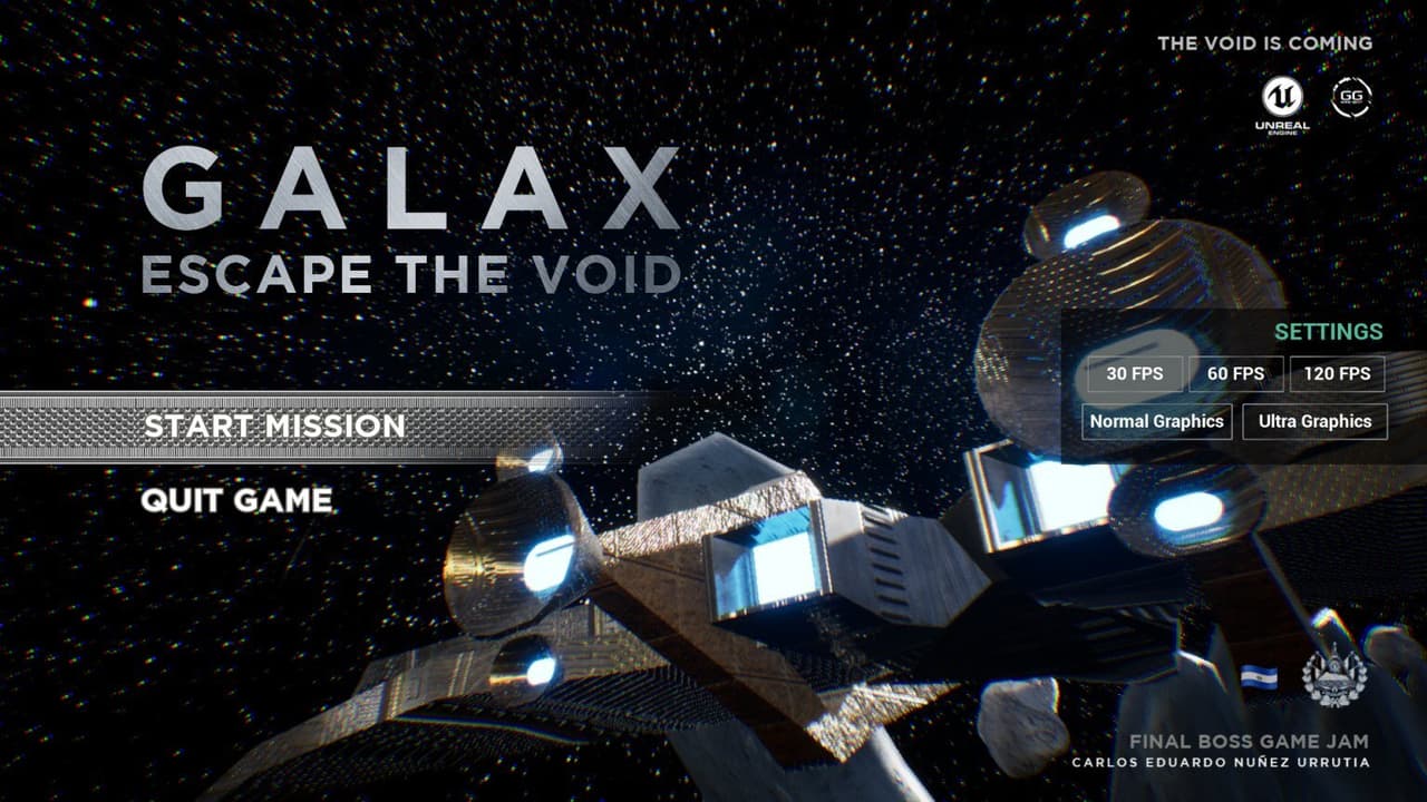 GALAX Escape the void screenshot 2