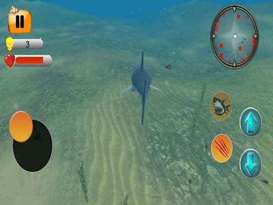 Angry Shark Hunting Adventure
