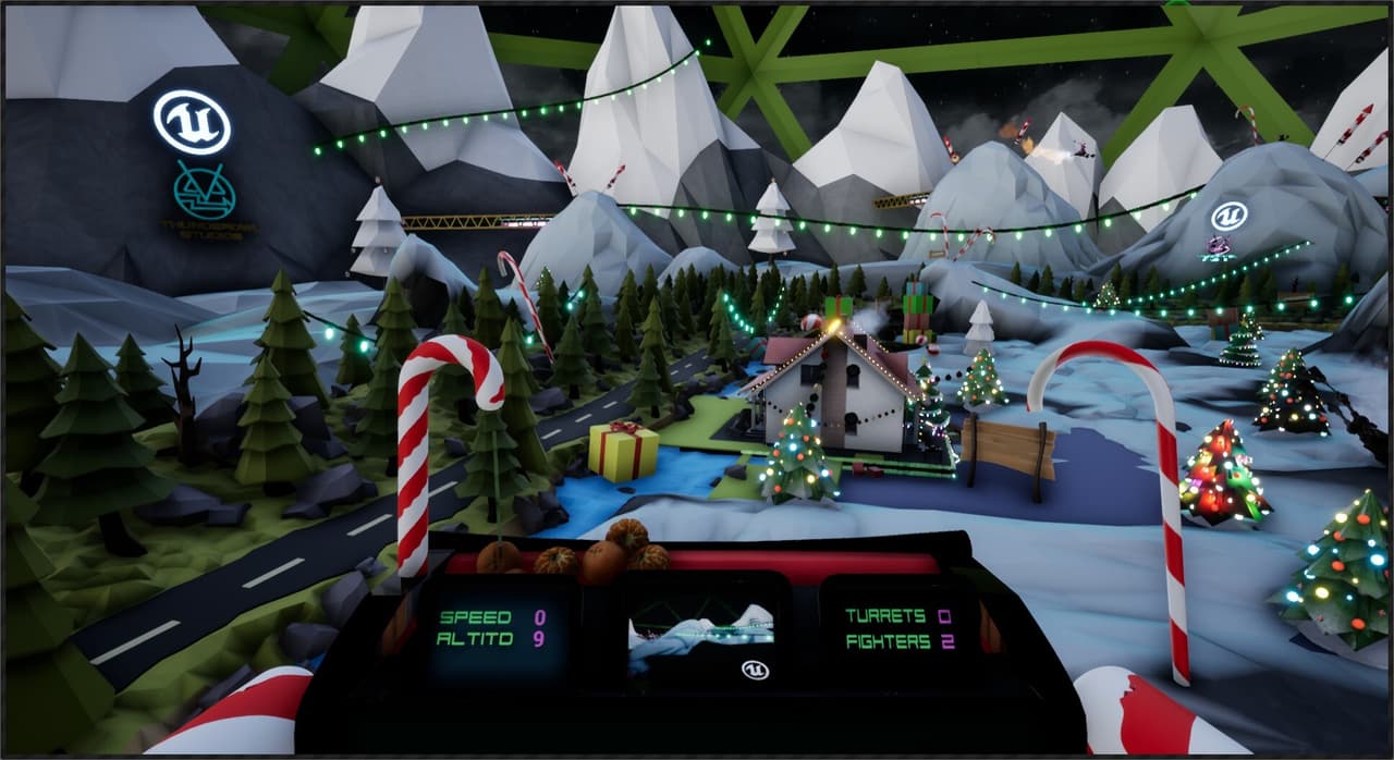 Rogue Xmas 3D screenshot 2