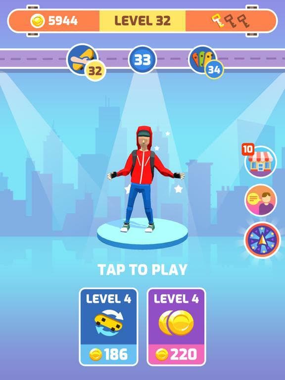 Skater Race screenshot 2