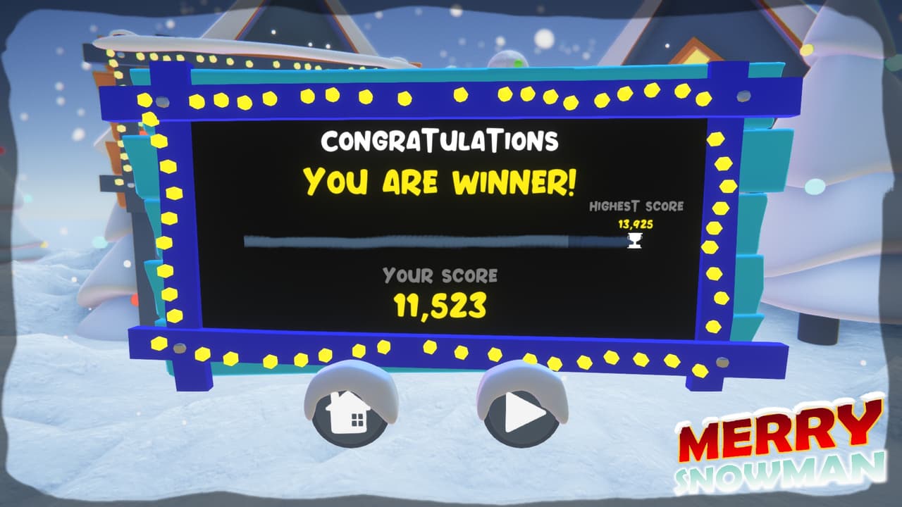 Merry Snowman screenshot 3