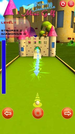 Princess Cinderella Mini Golf screenshot 3