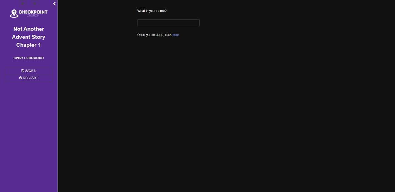 Not Another Advent Story, Episode 1 screenshot 2