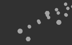 the player shoots and can split up into 2 that combined are more powerful than the original, but its easier to die