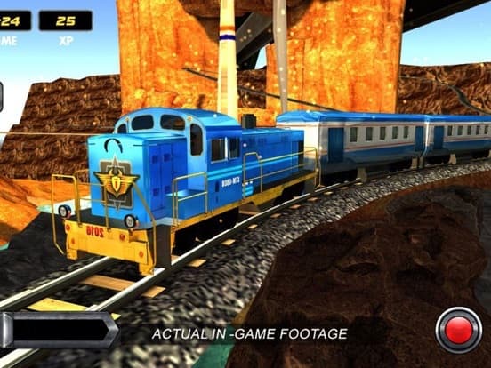 Train Simulator 3D. Uphill Driver Journey In Fun Racing Locomotive screenshot 2