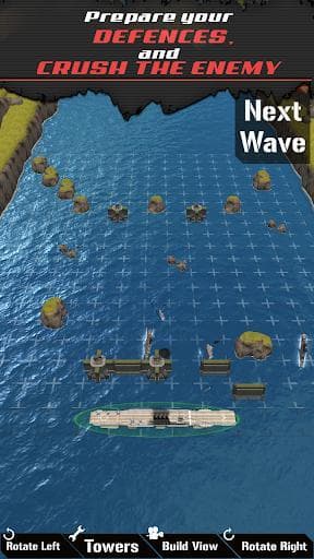 Dawn Uprising: Battle Ship Defense screenshot 3