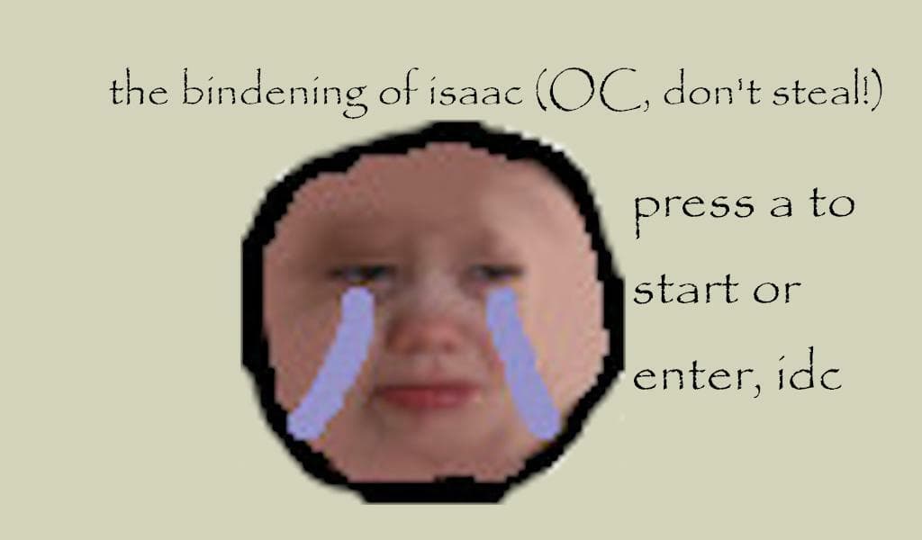 The Bindening of Isaac