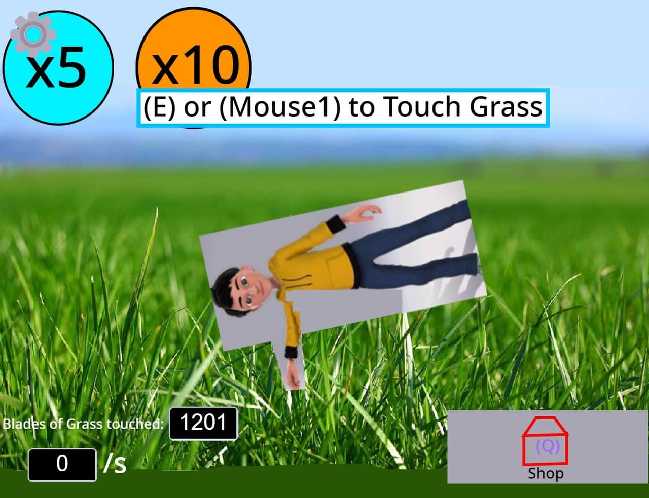 Touching Grass Simulator (raffaelc2) screenshot 3