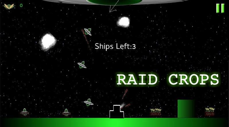 UFO Storm -Corn Raid Lite screenshot 2
