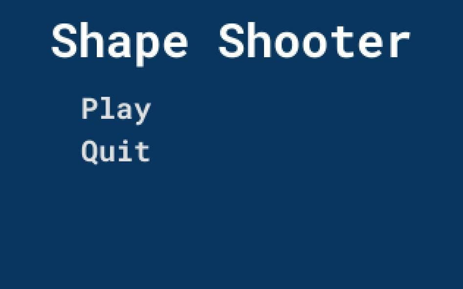 Shape Shooter (itch) (eboatwright) screenshot 2