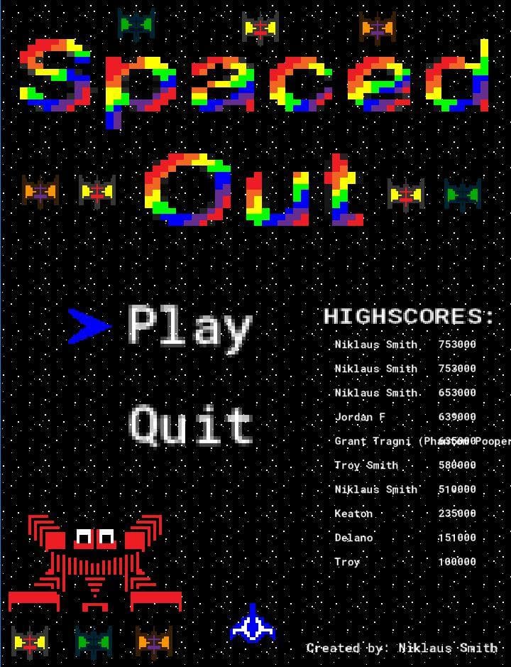 Spaced Out (Smithn10) screenshot 2