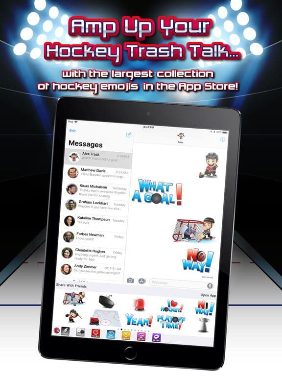 Hockey Emojis Nation screenshot 4