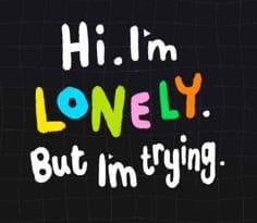 Hi. Im lonely. But Im trying. screenshot 2
