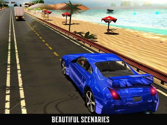 VR Highway Racing in Car Driver