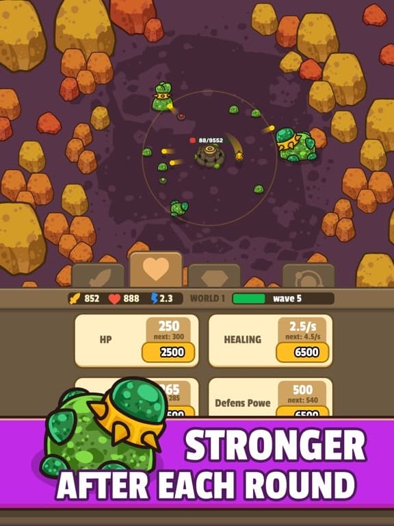 Idle Fortress Tower Defense screenshot 2