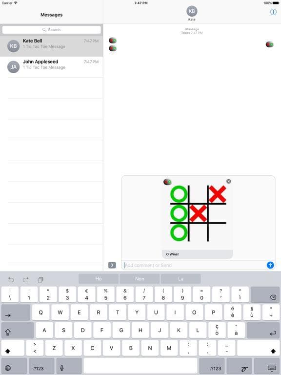 Tic Tac Toe for Message screenshot 5